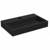 Lave mains 38 cm Mini Wash Me  en céramique noir pour la marque Clou