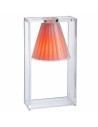 Lampe de table Light Air rose Kartell en solde