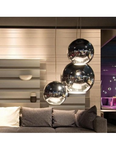 Suspension Globo Di Luce moyen modèle compositions Fontana Arte