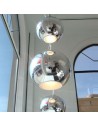 Suspension Globo Di Luce moyen modèle compositions en scène Fontana Arte