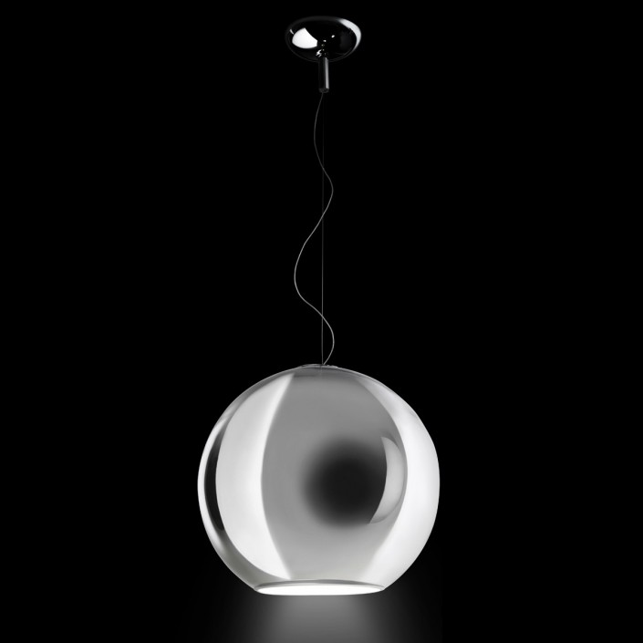 Suspension Globo Di Luce grand modèle vue d\'ensemble Fontana Arte