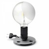 Lampe de table Lampadina noire Flos Valente Design détail