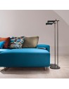 Lampadaire Tab F LED noir de flos Valente Design la paire
