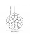 Suspension Taraxacum 88 S2 vue face flos