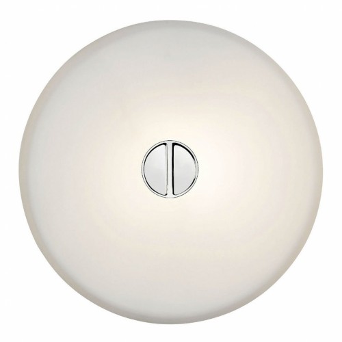 Applique/plafonnier Flos Button vue face blanc