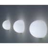 Applique Glo-Ball W blanc opale Flos 