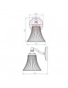 applique nena plan astro lighting schéma - Valente Design