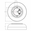 Plafonnier Syros plan astro lighting