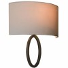 Applique murale Lima bronze abat-jour huitre Astro Lighting 60W halogène