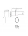 applique lima bronze plan astro lighting