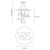 Suspension Mini Mercury LED Artemide  plan