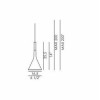 Dimension suspension Aplomb Foscarini - Valente Design