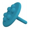 Bouchon Mini Wash Me bleu réalisé en silicone pour la marque Clou