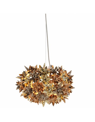 Bloom Metal Hanging small or-bronze-cuivre Kartell - Valente Design