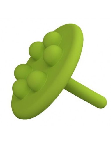 Bouchon Mini Wash Me vert réalisé en silicone pour la marque Clou