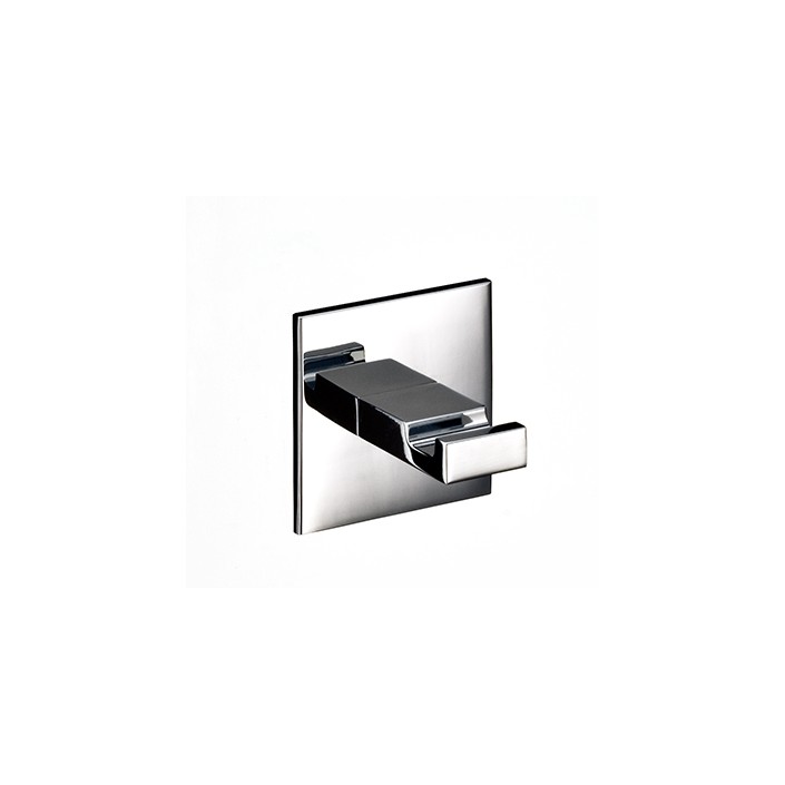 patère à coller chrome laiton  Brick  Decor Walther