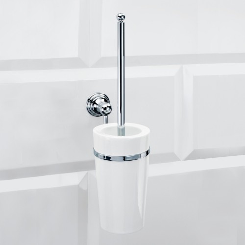 Luxe auto-adhésif Brosse de toilette avec support Set - Accrochage -  environnement 