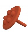 Bouchon Mini Wash Me orange réalisé en silicone pour la marque Clou