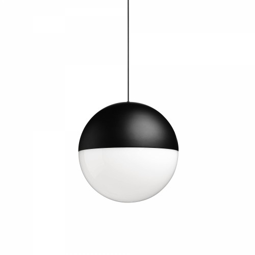 suspension  String light Sphere Head Flos - finition noir