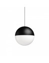 Suspension String light Sphere Head vue de face Flos