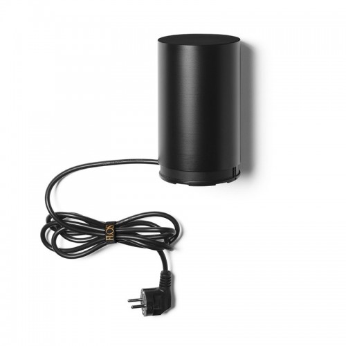 Base noire avec prise de courant pour suspension String Light Flos 