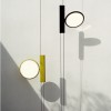 Suspension OK jaune et noir Flos