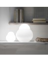 lampe à poser daruma 28cm mise en scène Fontana Arte