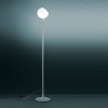 lampadaire parolona ambre vue d'ensemble Fontana Arte