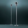 Lampadaire Flute métal chromé Fontana Arte