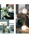  lampe à poser plan mise en scène éclairage dioscuri lampe 42 Artemide 