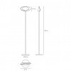 Lampadaire Cabildo LED plan Artemide