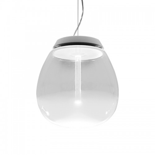 suspension empatia 26 Artemide verre translucide soufflé à la bouche 