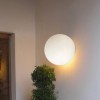 applique dioscuri 42 moderne blanche éclairée couloir Artemide
