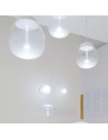 Applique/plafonnier empatia 36 lampe en verre soufflé mise en situation Artemide
