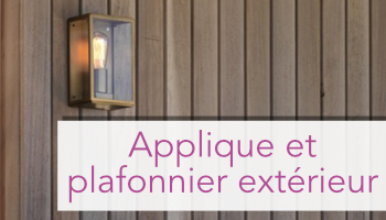 Applique et plafonnier extérieur