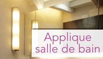 Applique de salle de bain
