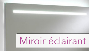 Miroir éclairant